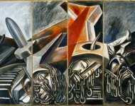 Jose Clemente Orozco - Dive Bomber and Tank